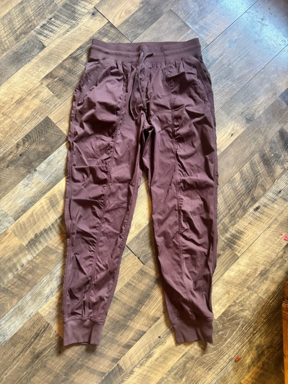 CRZ YOGA  Women’s Drawstring Joggers in a Chocolate Plum